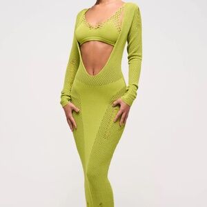 MURCI UK Deep Scoop Knit Dress